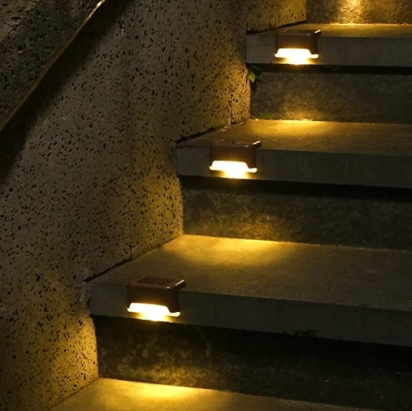 🎄 Solar Deck Lights. Automatically ON/OFF💡